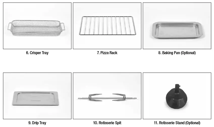 EMERIL LAGASSE B-AFO-001 360 Power Airfryer FIG 2