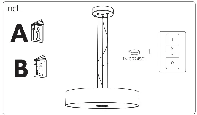 PHILIPS 40339 11 16 Pendant Lamp- 3