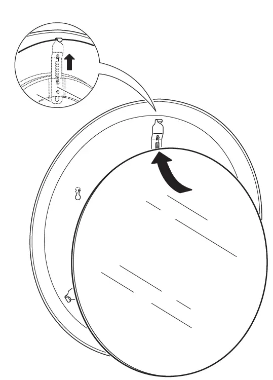 IKEA 302.500.83 STORJORM Mirror with Built-in Light fig8