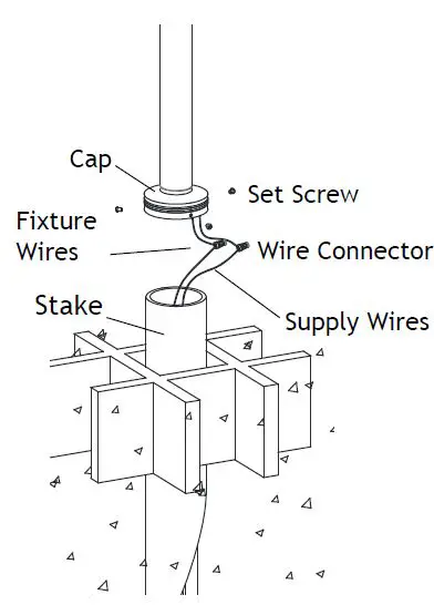AMP Lighting APL-3023-4-B-BZ Stagecoach LED Path and Area Light fig12