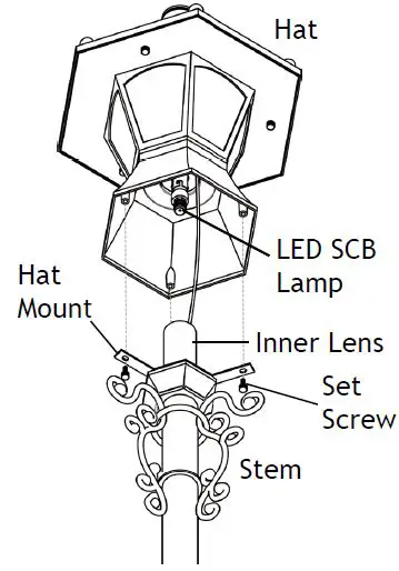 AMP Lighting APL-3023-4-B-BZ Stagecoach LED Path and Area Light fig4