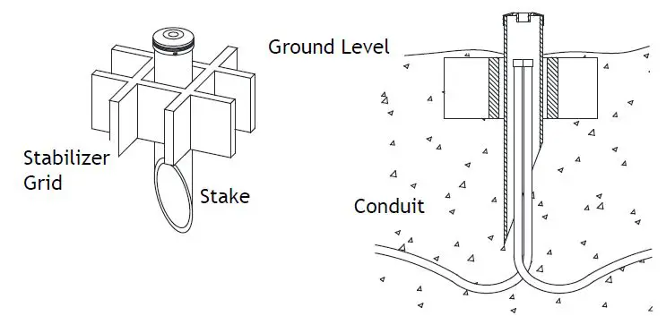 AMP Lighting APL-3023-4-B-BZ Stagecoach LED Path and Area Light fig9