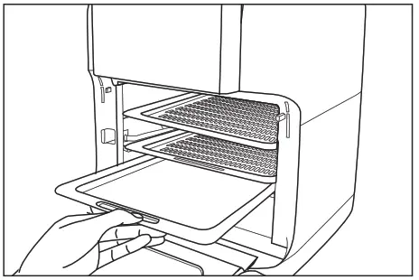 Innsky IS AF001 10 6 Quart Air Fryer Oven - sliding