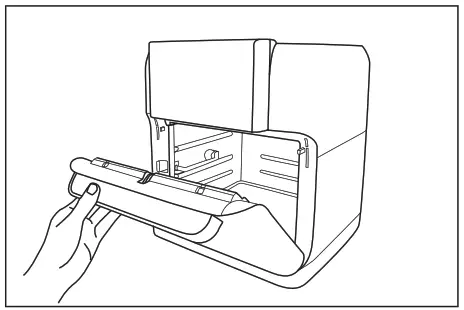 Innsky IS AF001 10 6 Quart Air Fryer Oven - window