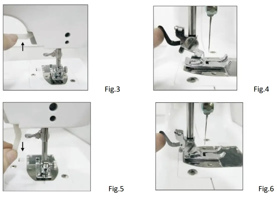 emerio SEW121820 1 Sewing Machine - PARTS IDENTIFICATION 4