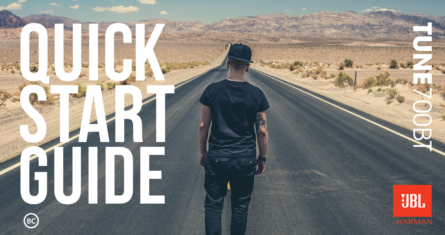 JBL TUNE 700BT Quick Start Guide