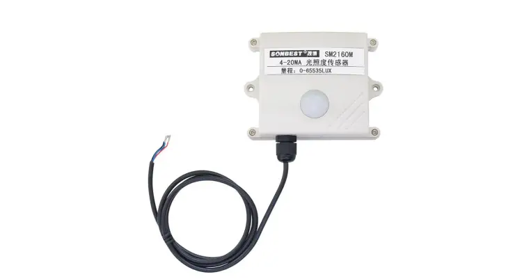 Sonbest Sm2160m 4-20m Current Interface Protection Type Small Range Illuminance Sensor User Manual