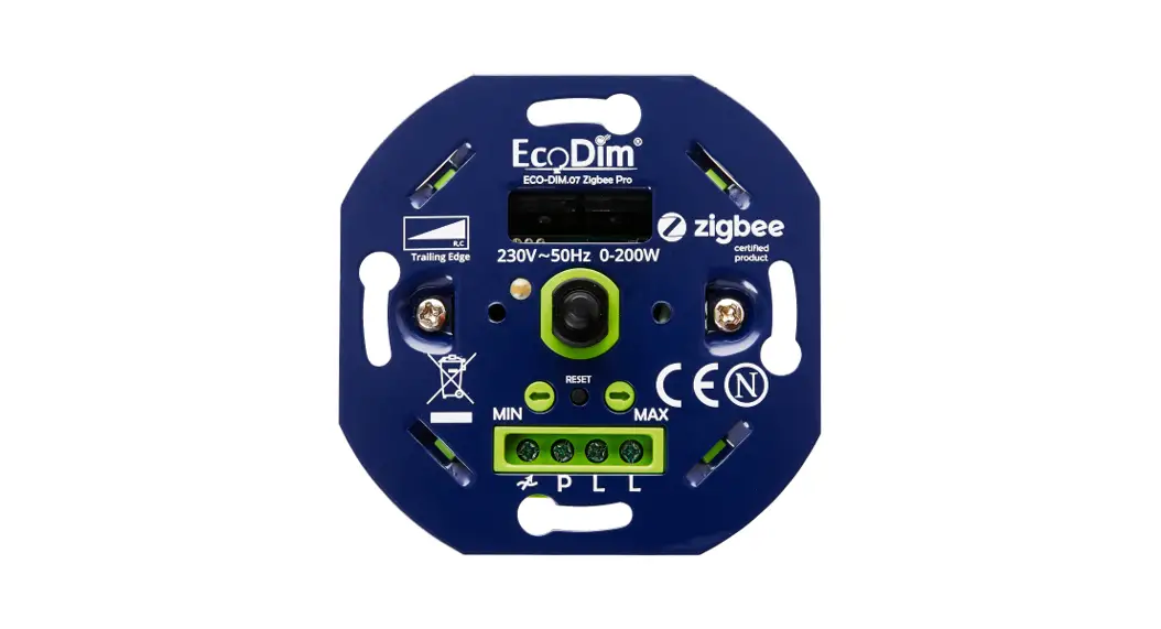 Ecodim Smart Dimmer Switch 200w Led Eco-dim.07 Zigbee Pro User Manual