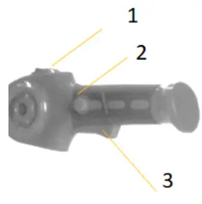 ZIPPER ZI EBM40V AKKU Earth Drill and Mixer 40 Volt AKKU - interlock button