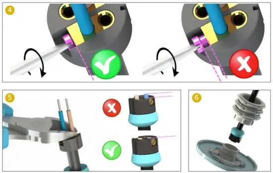 Connector installation