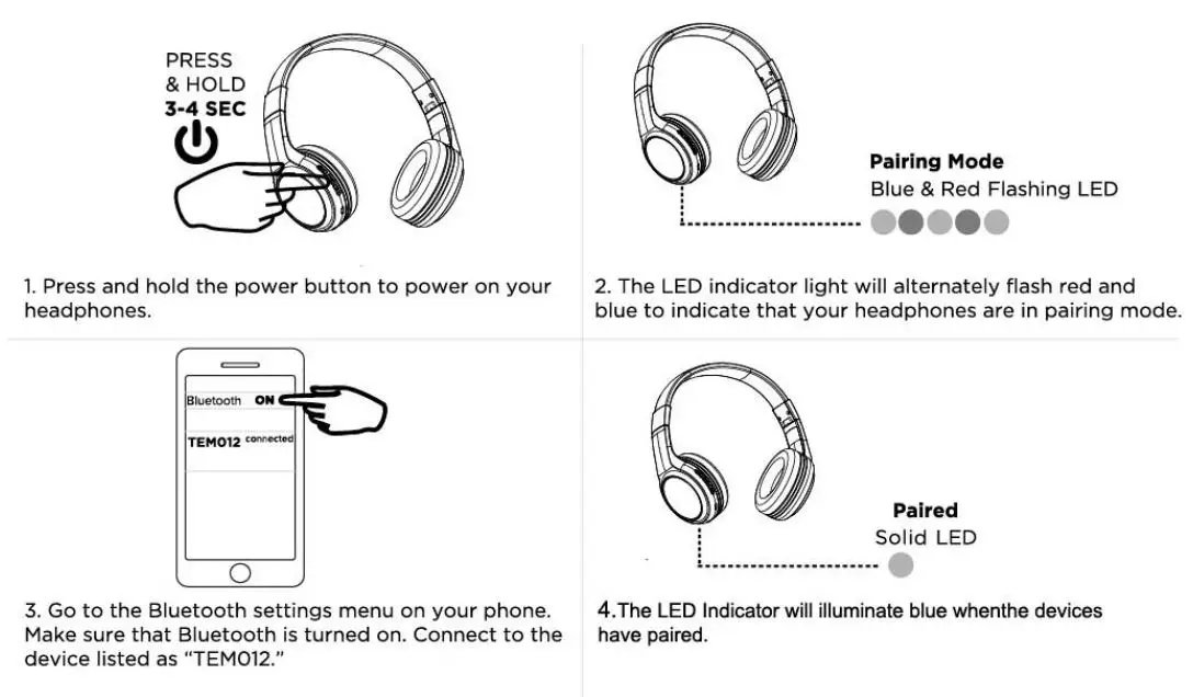 Shenzhen Shenglai Technology TEM012 2-In-1 Headphone 4
