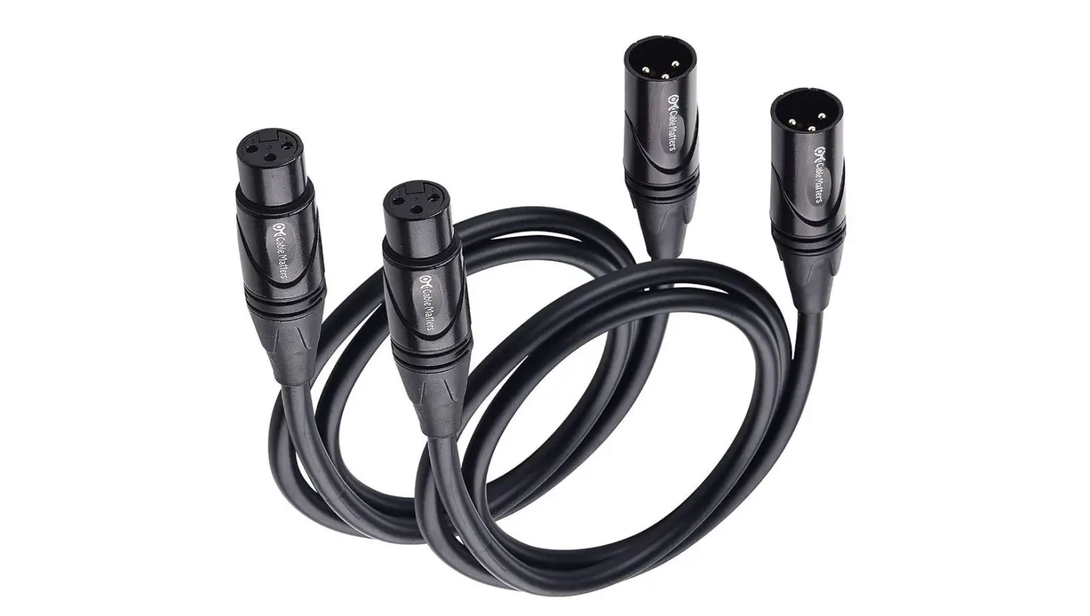 Cable Matters 2-pack Premium Xlr To Xlr Microphone Cable 3 Feet, Oxygen-free Copper-complete Features/instruction Manual Cable Matters 2-pack Premium Xlr To Xlr Microphone Cable 3 Feet, Oxygen-free Copper-complete Features/instruction Manual