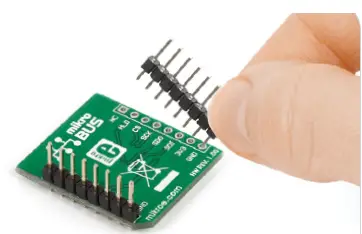 MIKROE 23LC1024 SRAM Click Board fig 2