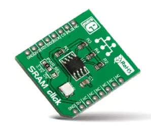 MIKROE 23LC1024 SRAM Click Board peoducr