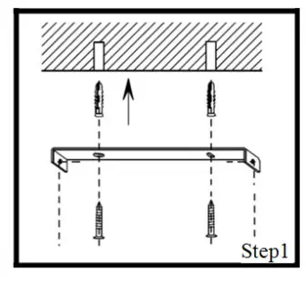 Johan Lewis House Stockholm Ceiling pendant Step 1