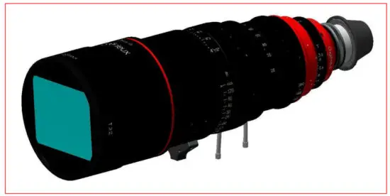 angenieux 311822A Zoom Lens