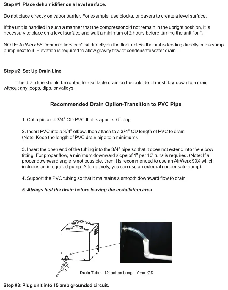 base aire AirWerx - Installation 2