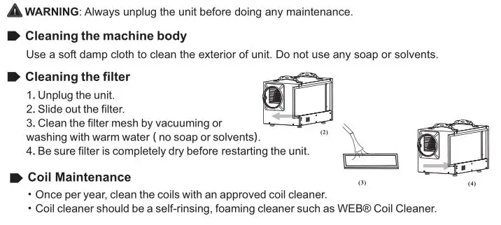 base aire AirWerx - Maintenance