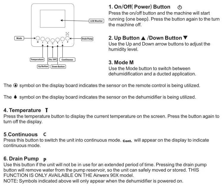 base aire AirWerx - Remote Control Instructions 2