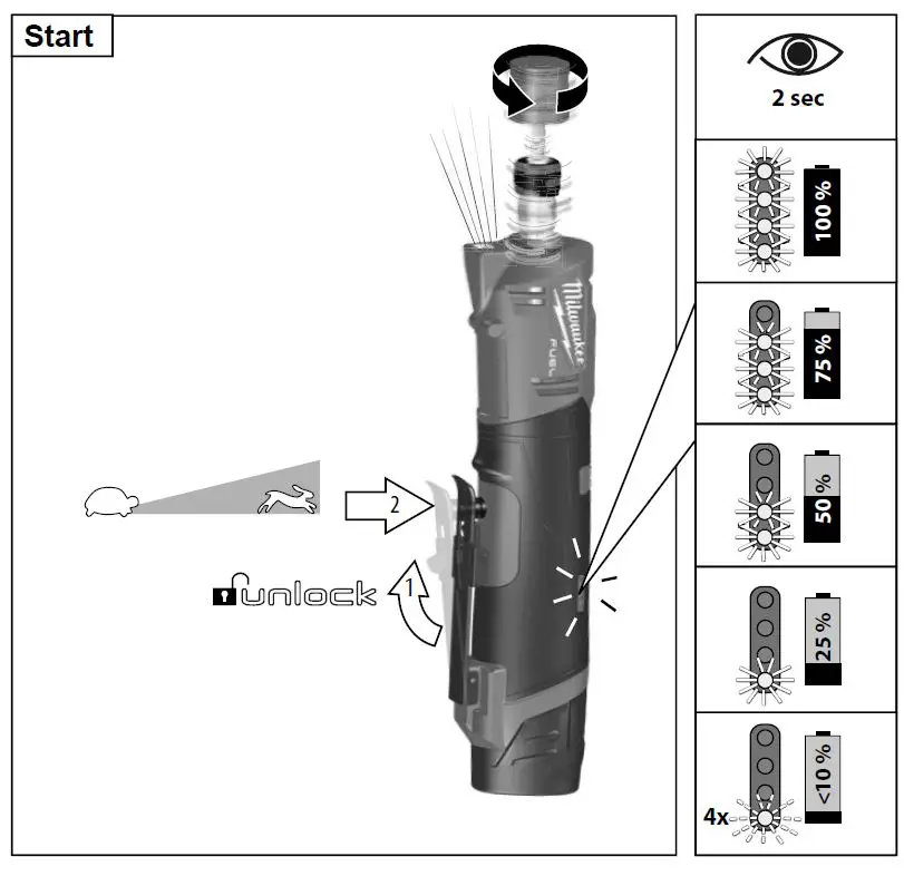 milwaukee M12FDGS 12V -4.0-Ah-&-2.0Ah-Li-Ion-RedLithium-Brushless-Cordless-Straight-Die-Grinder-fig-26