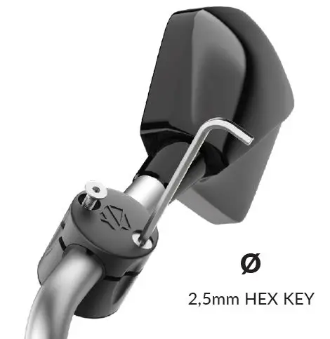 SHAPEHEART Scooter Bundle Magnetic Mirror Smartphone Holder FIG 3