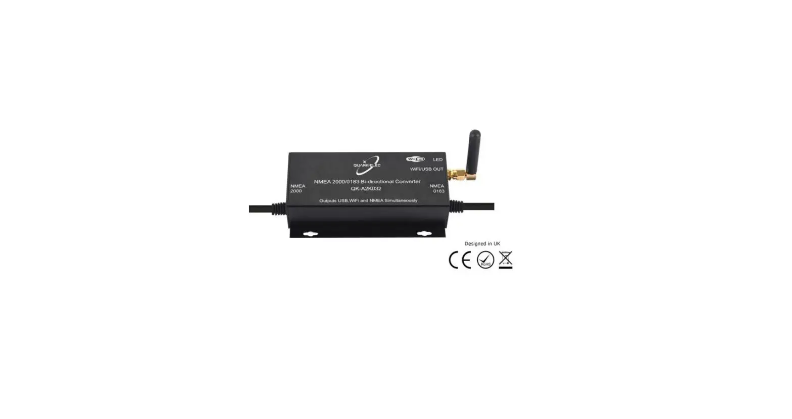 Quark-elec Qk-a032 Nmea 2000/0183 Bi-directional Converter User Manual Quark-elec Qk-a032 Nmea 2000/0183 Bi-directional Converter User Manual