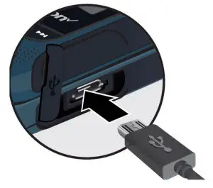 FIG 10 Charge your phone