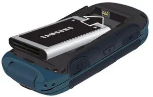 FIG 7 Insert the battery