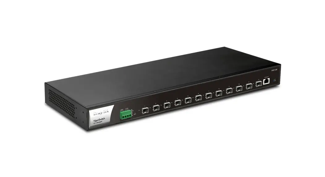 Draytek Fx2120 Vigorswitch L2 + Managed Switch User Guide Draytek Fx2120 Vigorswitch L2 + Managed Switch User Guide