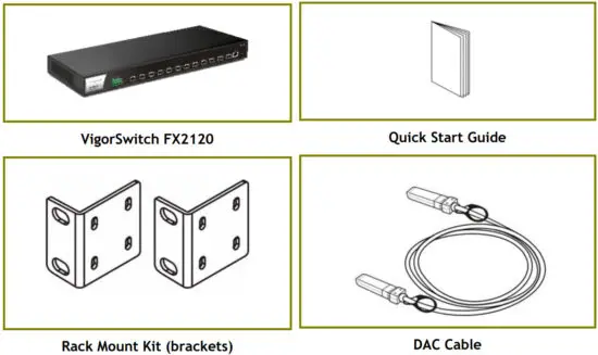 DrayTek FX2120 VigorSwitch L2 Managed Switch - fig1