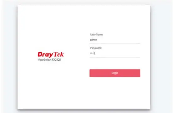 DrayTek FX2120 VigorSwitch L2 Managed Switch - fig8