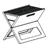 BLAUPUNKT GC201 Foldable Grill Instruction - Grill13