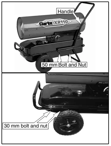 Clarke XR110 Paraffin Heater-fig6