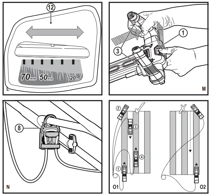 BLACK DECKER Mower with EasySteer7