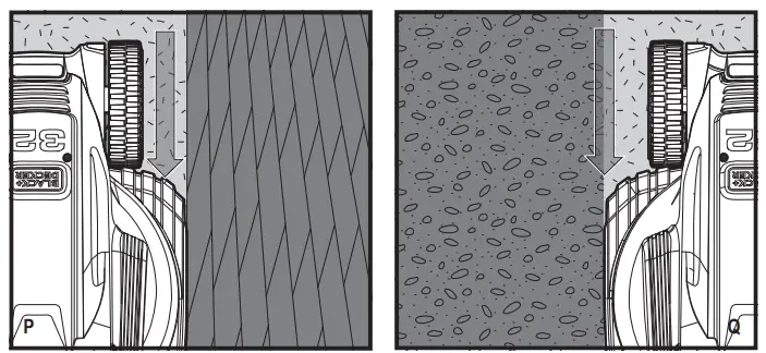 BLACK DECKER Mower with EasySteer8