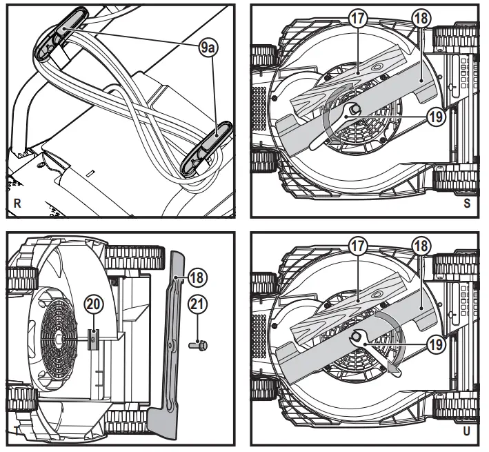 BLACK DECKER Mower with EasySteer9