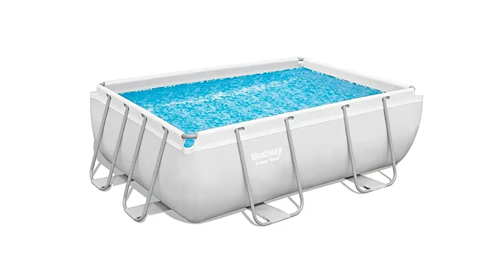 Bestway 56629 Power Steel Rectangular Frame Pool 282x196x84cm Instruction Manual