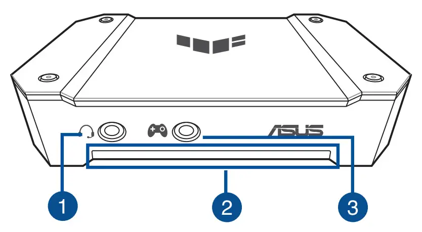 ASUS Box-CU4K30 TUF Gaming capture - front view