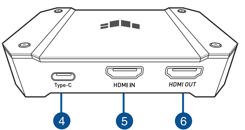 ASUS Box-CU4K30 TUF Gaming capture - real view