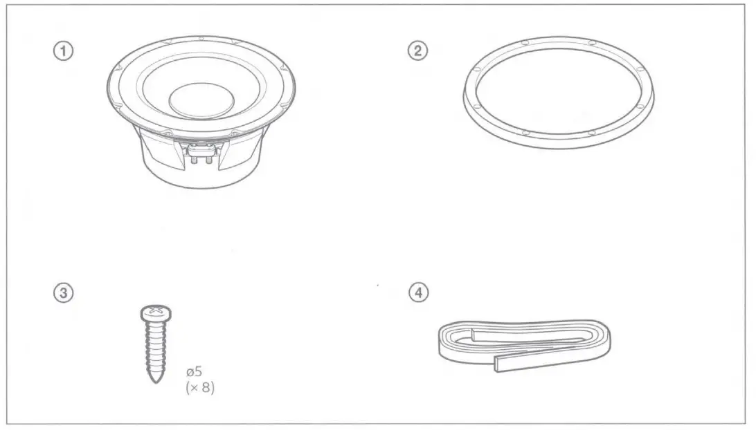 SONY XS-W124ES Subwoofer 2