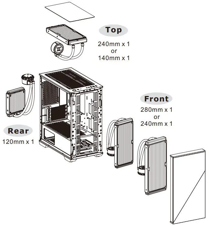 thermaltake Divider 170 TG ARGB Micro Chassis - figure 13