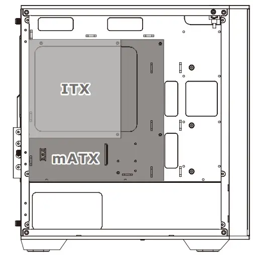 thermaltake Divider 170 TG ARGB Micro Chassis - figure 2