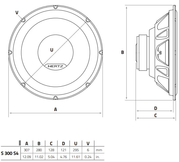 Hertz-CS-300-12-Inch-Component-Subwoofer-fig-2