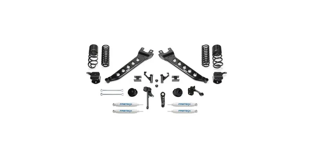 Fabtech Ft23168i 7 Radius Arm Kit Coils Installation Guide