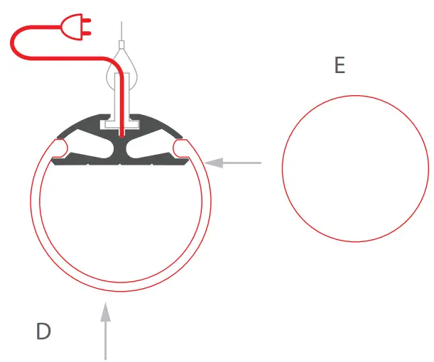 KLUS JAZ mounting- LED strip