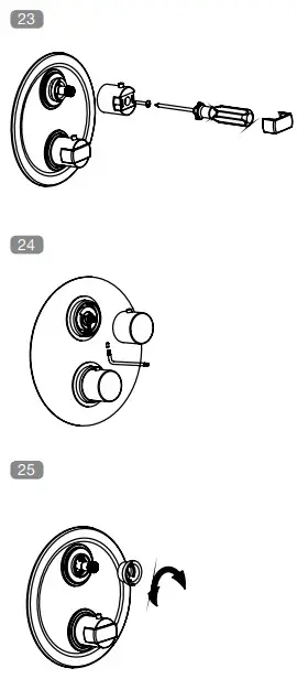 saPHO UN57168 Thermostatic Exposed Mixe - Figure 8