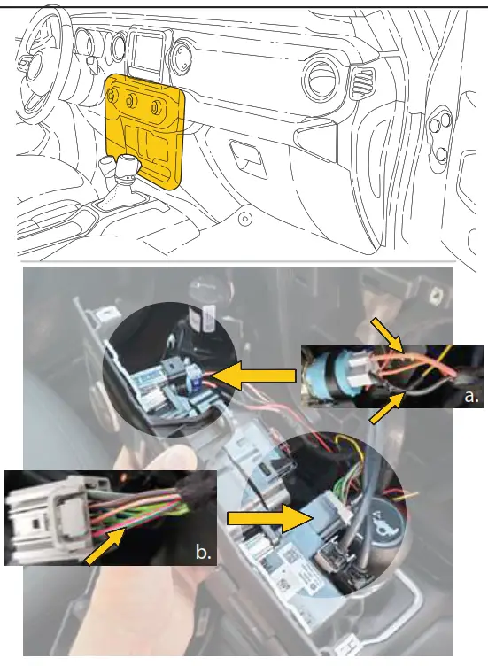 BRANDMOTION SUTV 8848 SummitView Jeep Wrangler - Connecting