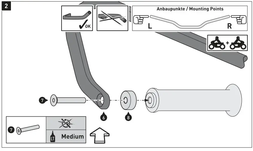 SW-MOTECH HPR.00.220.15900 B BBSTORM Handguard Kit for Triumph Tiger 900 - Figure 2