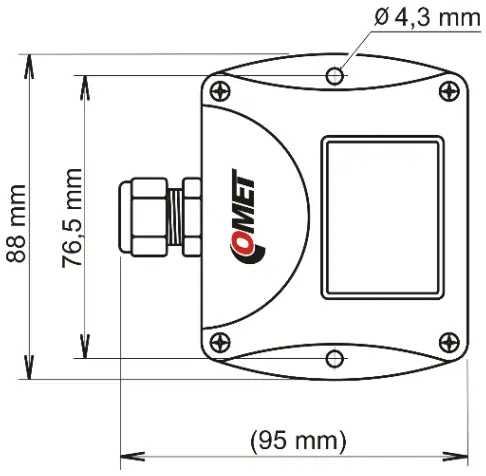 COMET T3113 Temperature and Humidity Duct Probe - FIG 13