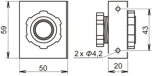 COMET T3113 Temperature and Humidity Duct Probe - FIG 18